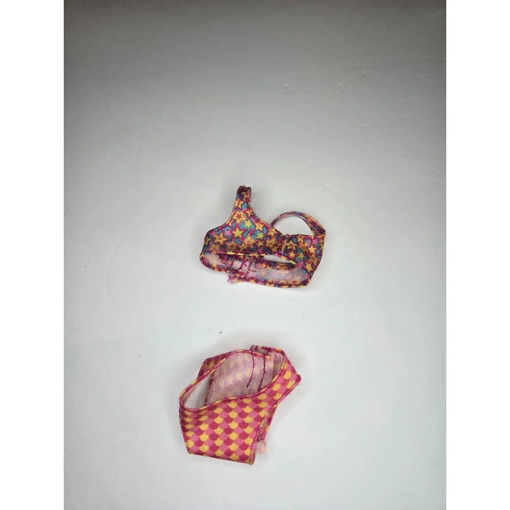 2012 Barbie Beach Doll Orange Bikini Swimsuit